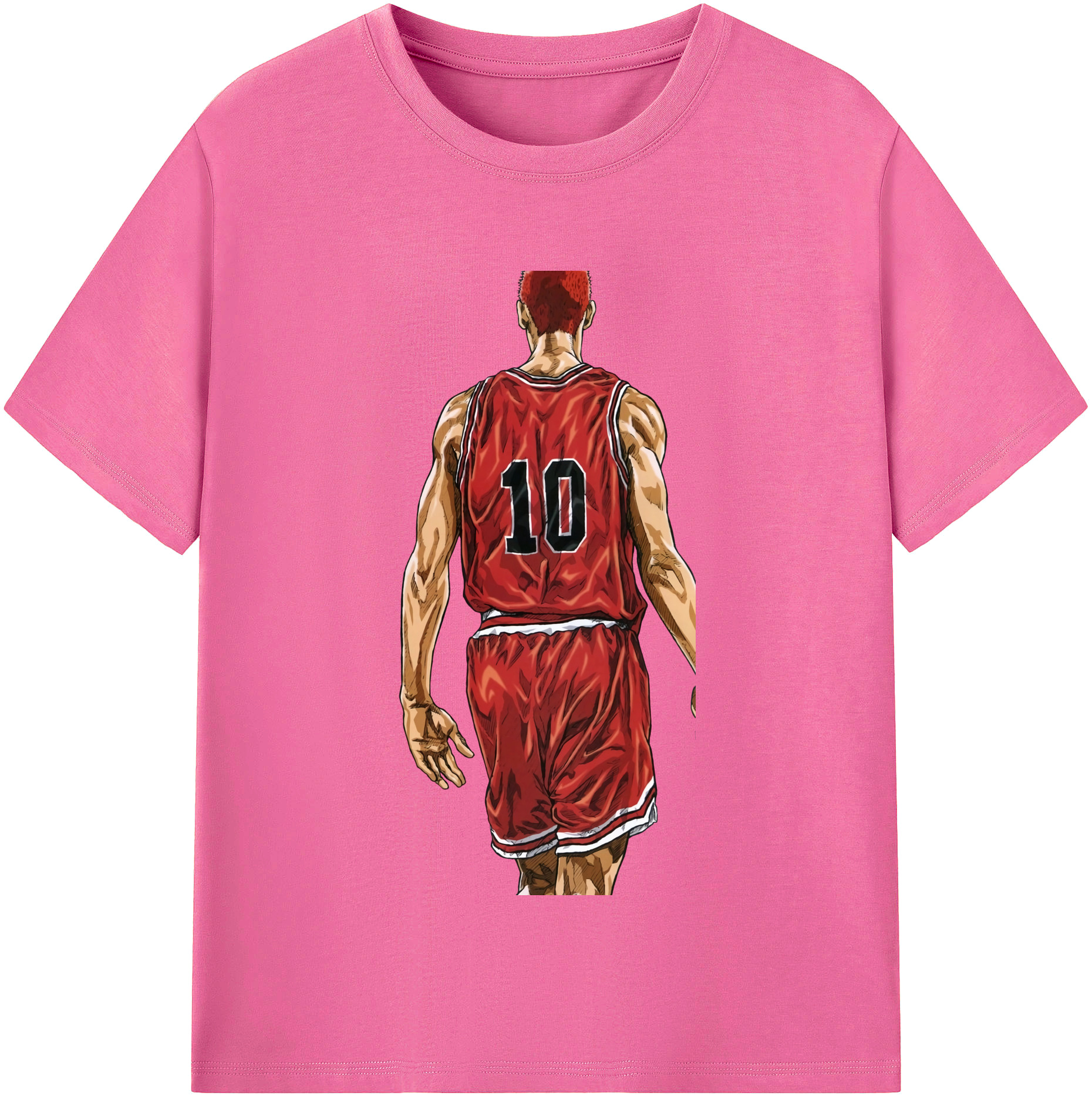 （画像用） SLAM DUNK／スラムダンク レディースカジュアルプリントTシャツ（綿100％）